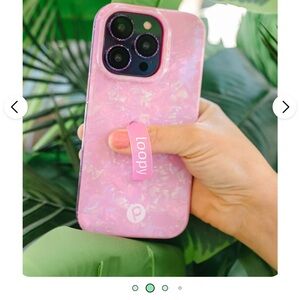 Loopy case- Pink Opal Shell - iPhone 13 Pro